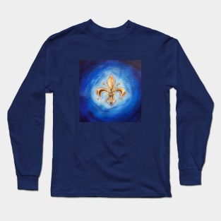 Fleur de Lis Art Long Sleeve T-Shirt